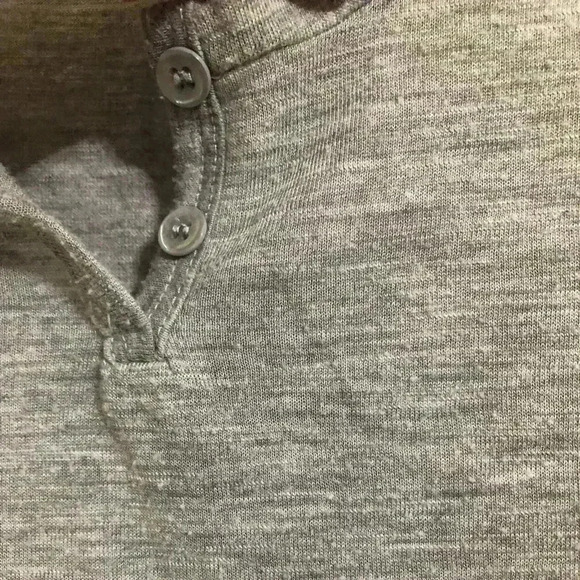 Roxy Shirt Grey Size Small Long  Sleeved - Picture 4 of 10